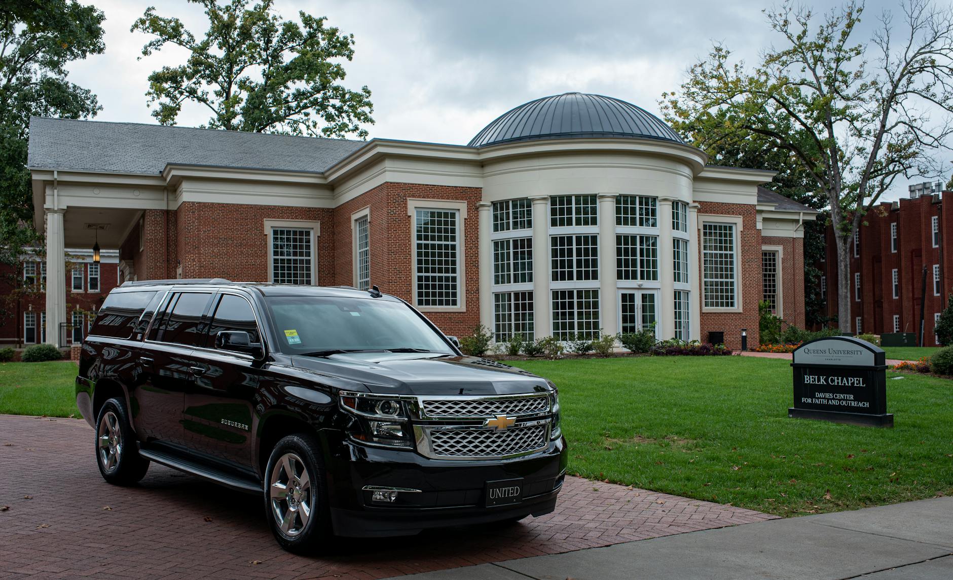Black Chevrolet Suburban SUV
